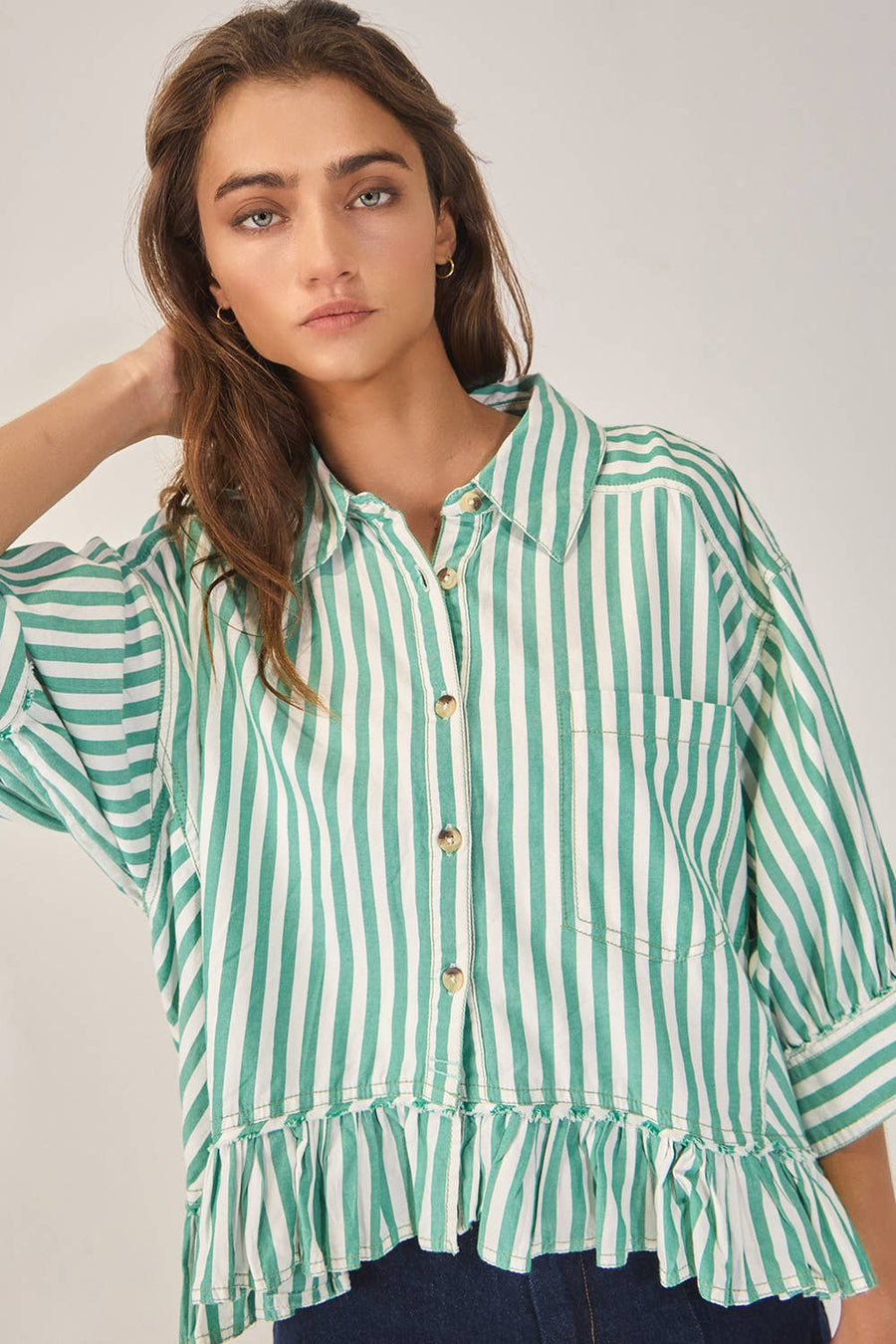 Chateau Striped Top