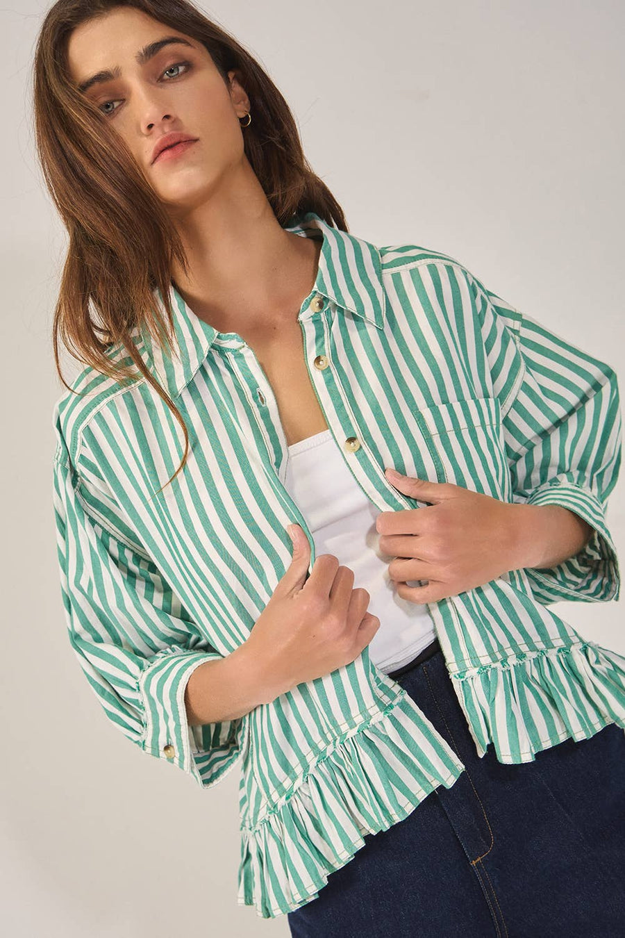 Chateau Striped Top
