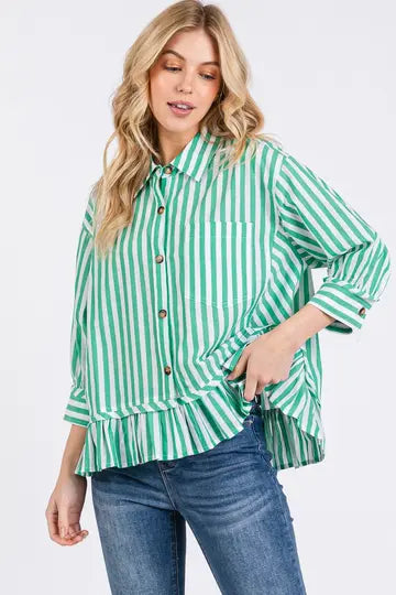 Chateau Striped Top