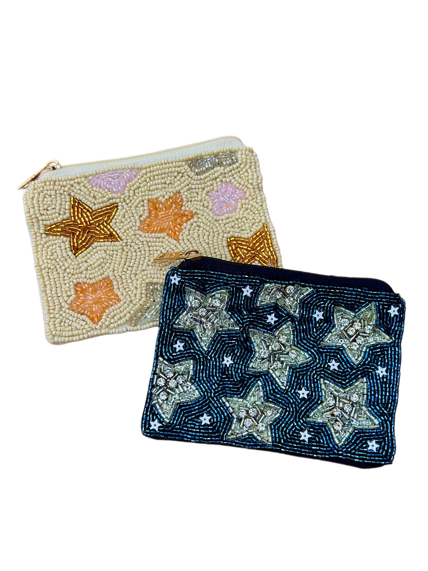 Star Beaded Coin Pouch