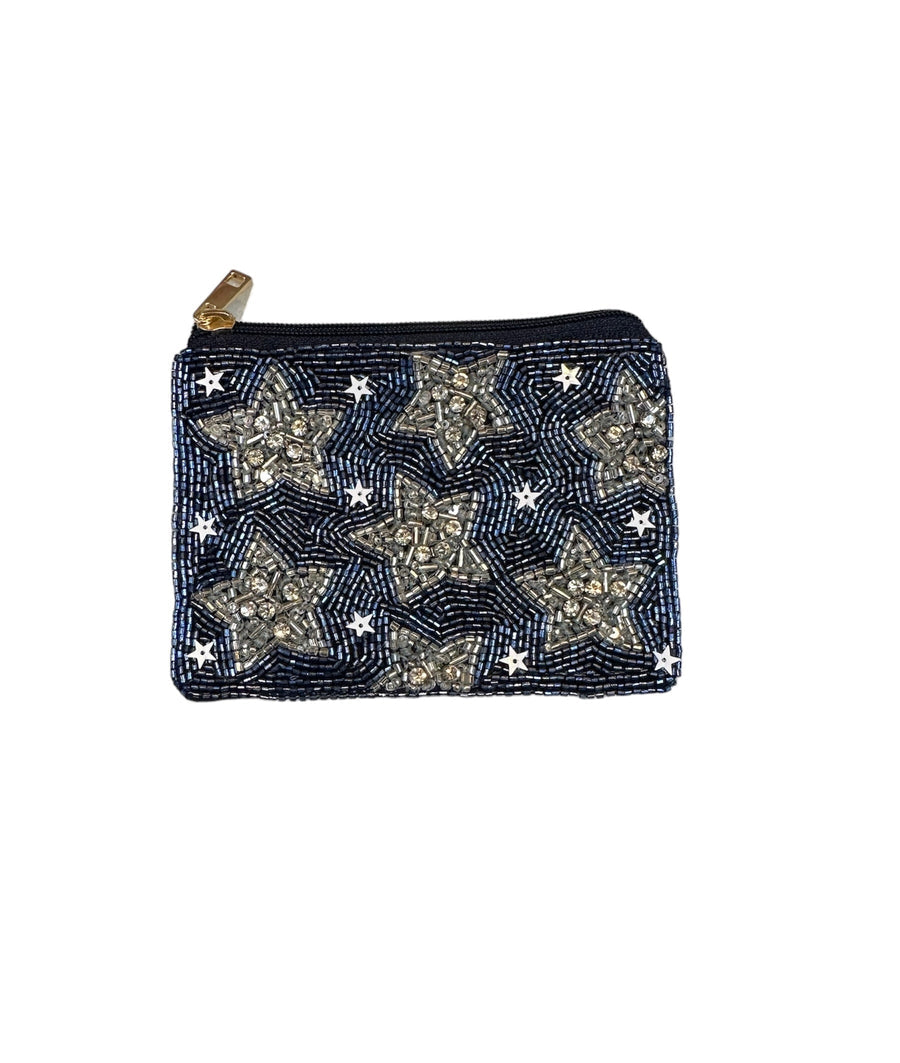 Star Beaded Coin Pouch