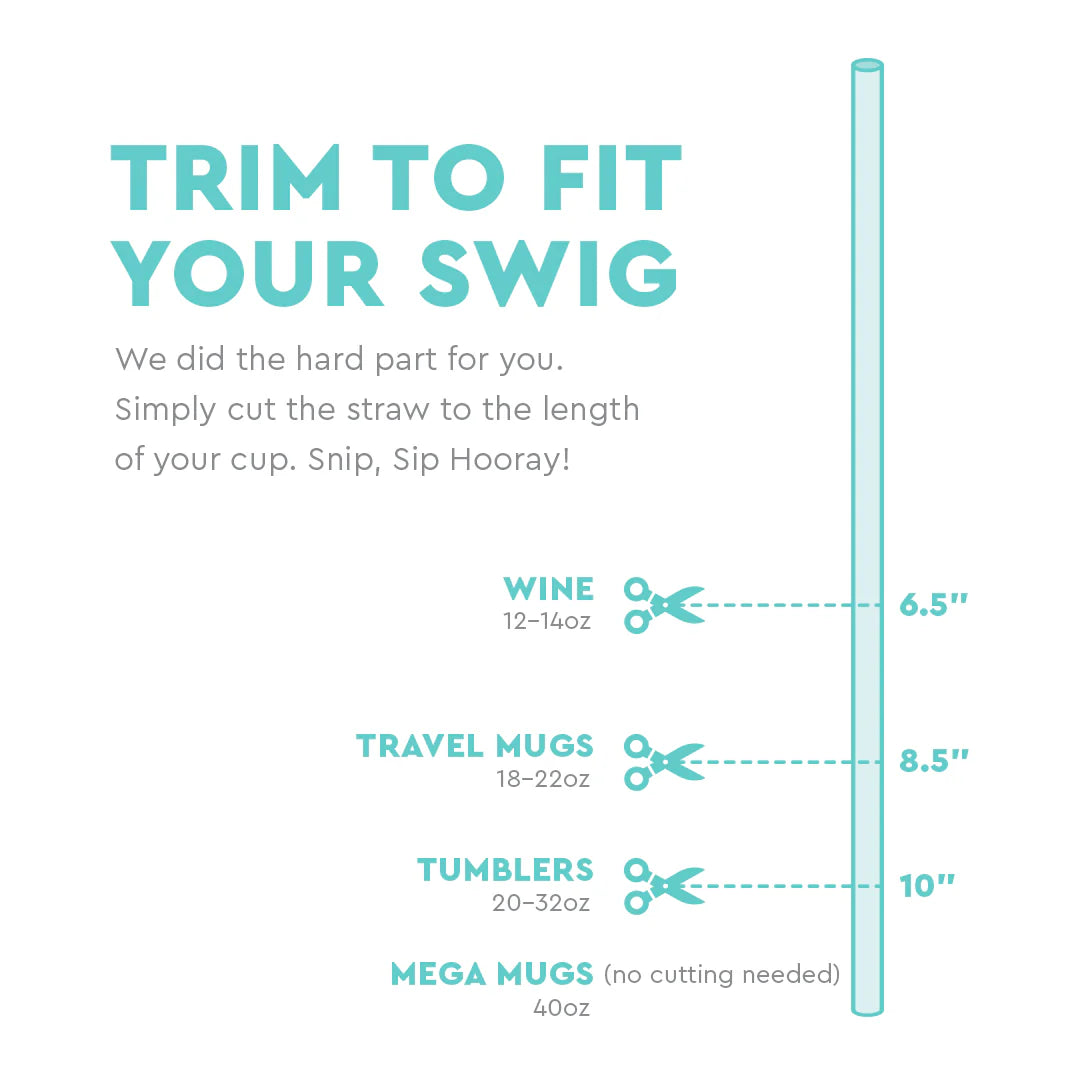 Let's Go Girls Straw Toppers