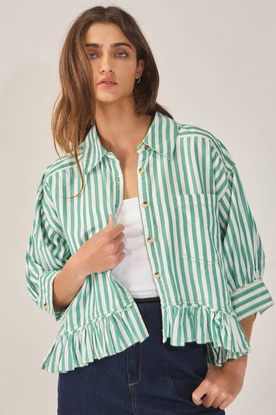Chateau Striped Top