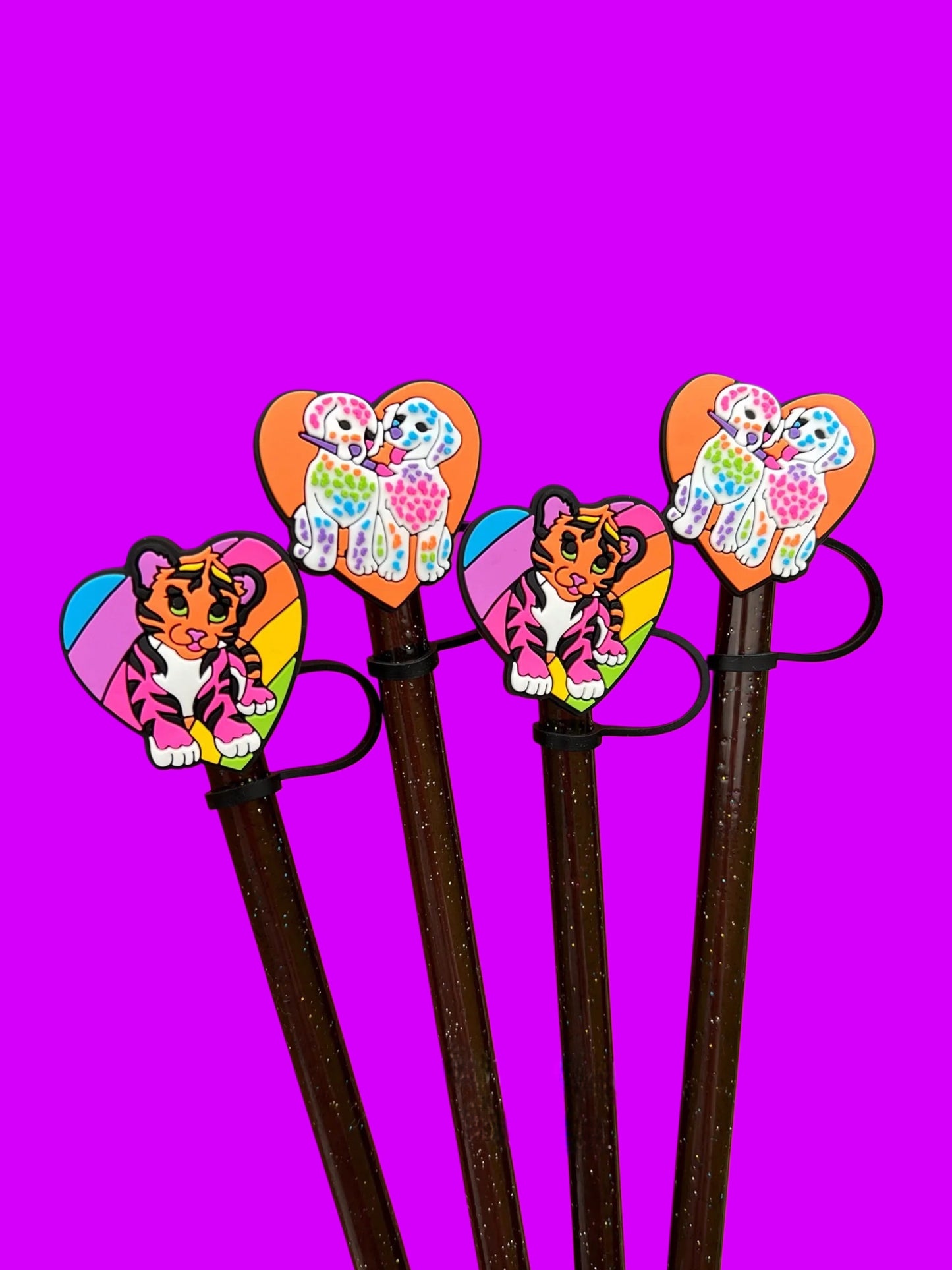 90's Girl Straw Topper