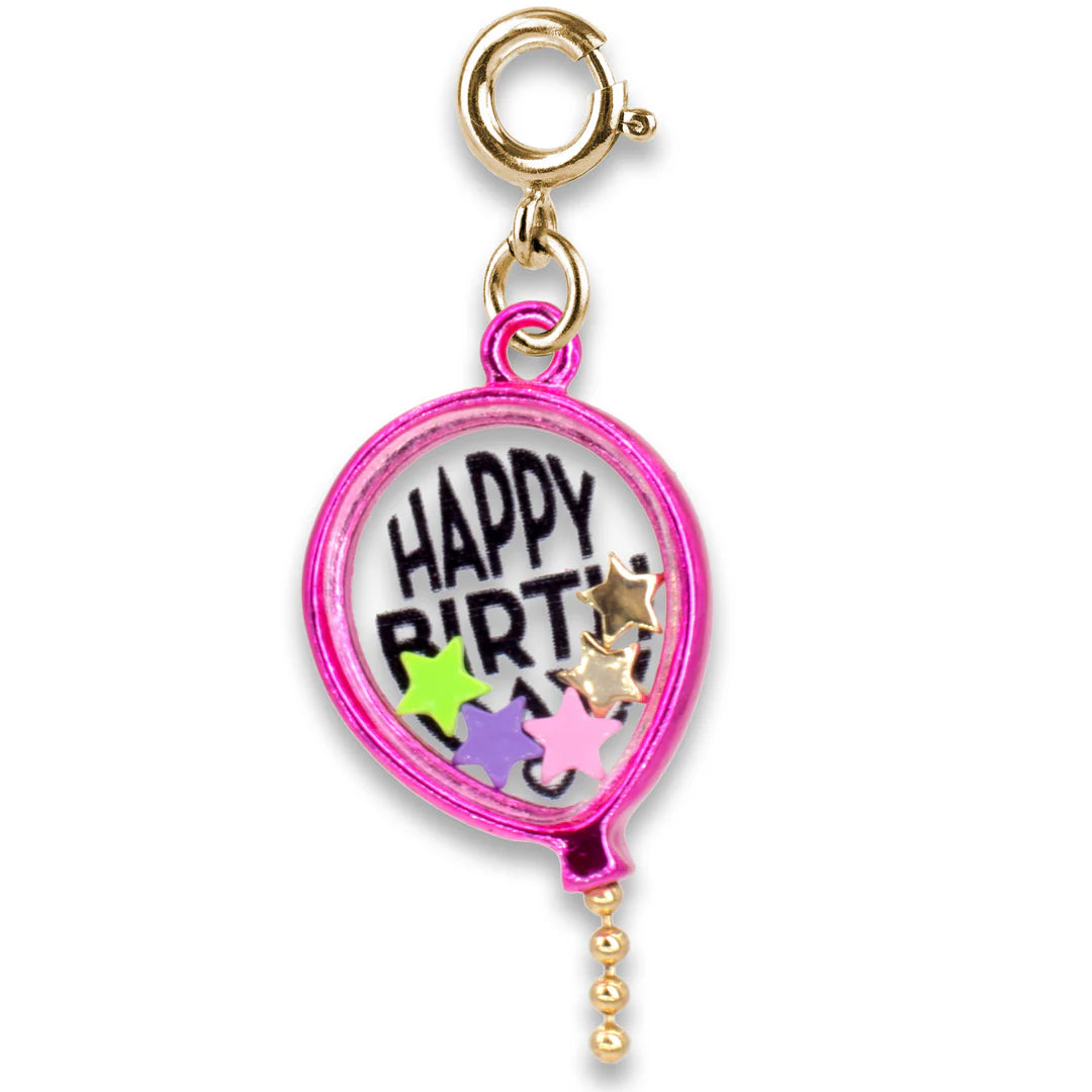 Birthday Balloon Shaker Charm