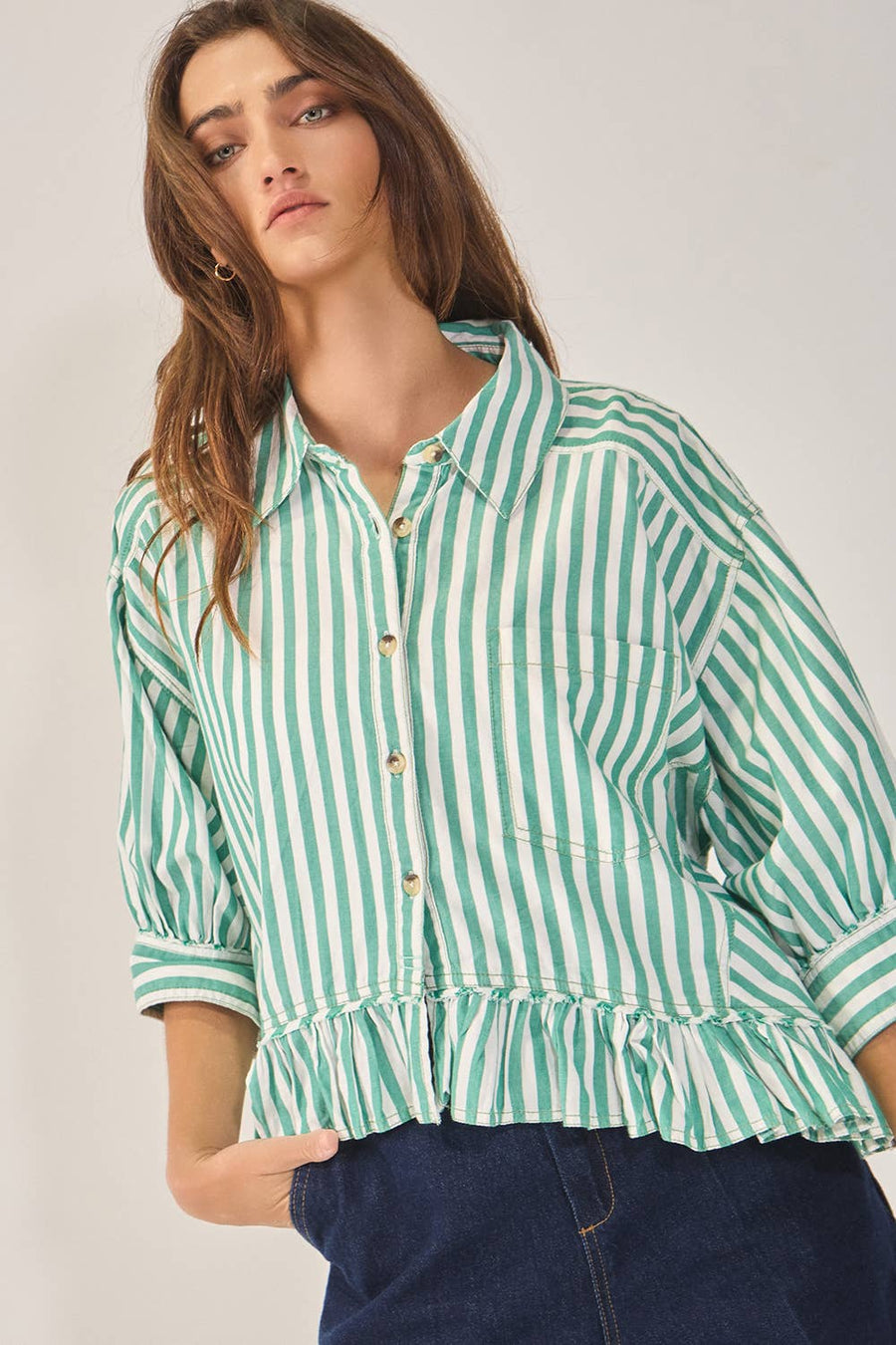 Chateau Striped Top