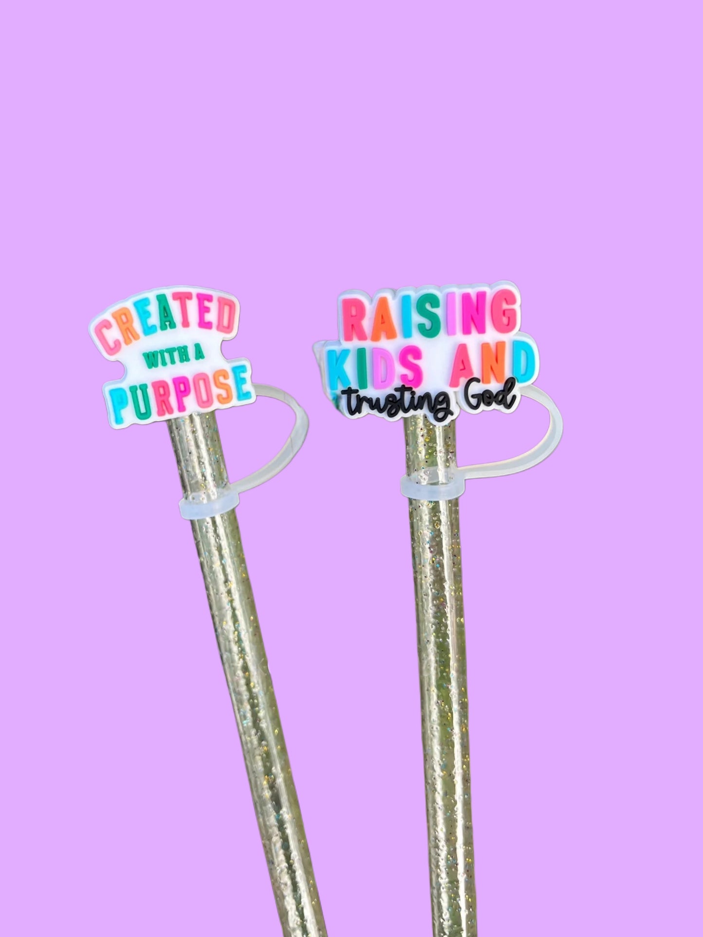 Faithful Quotes Straw Topper