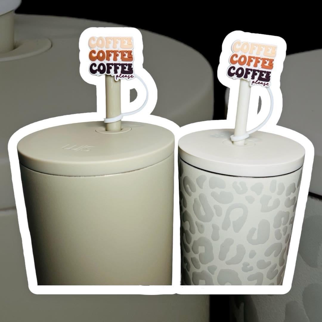 Coffee Coffee Straw Topper