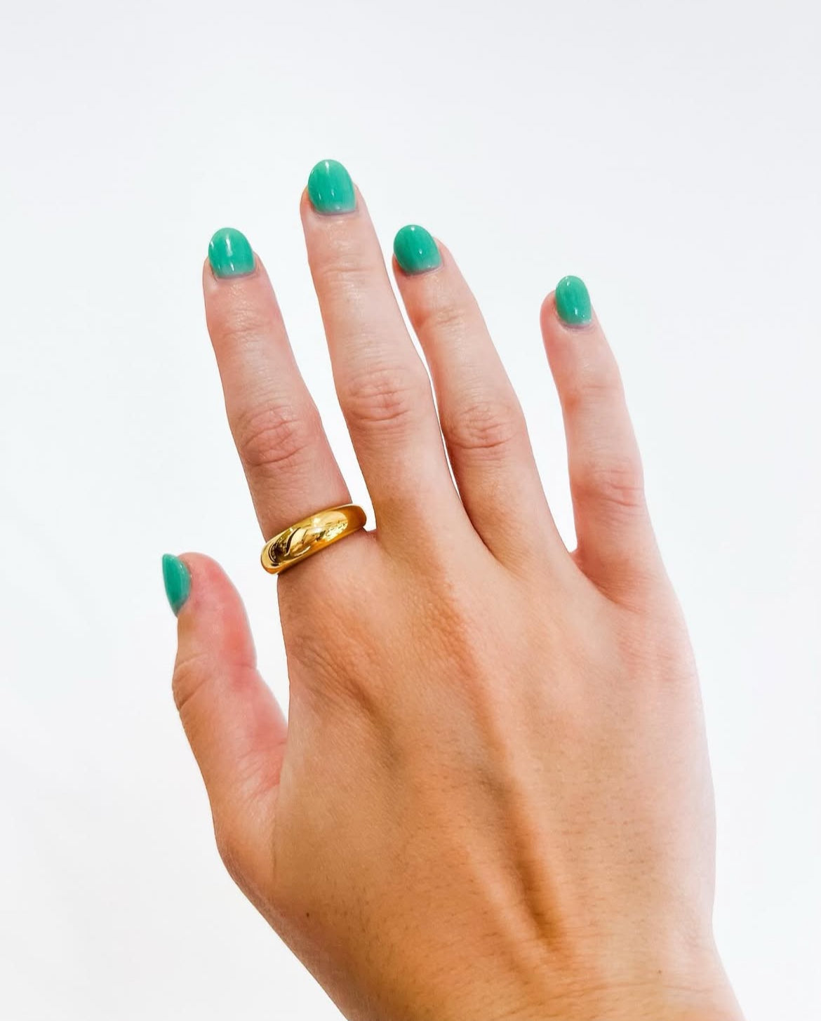 Gold Bubble Ring