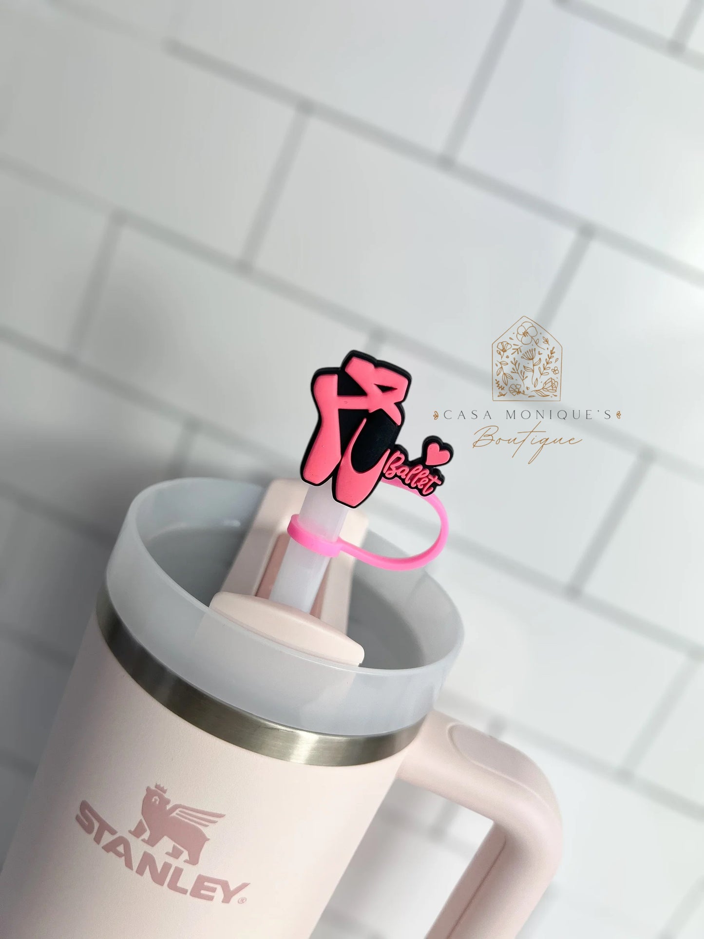 Ballet Shoes Straw Topper