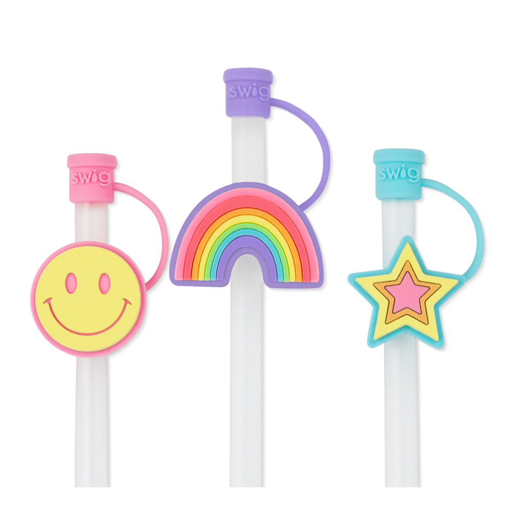 Oh Happy Day Straw Toppers