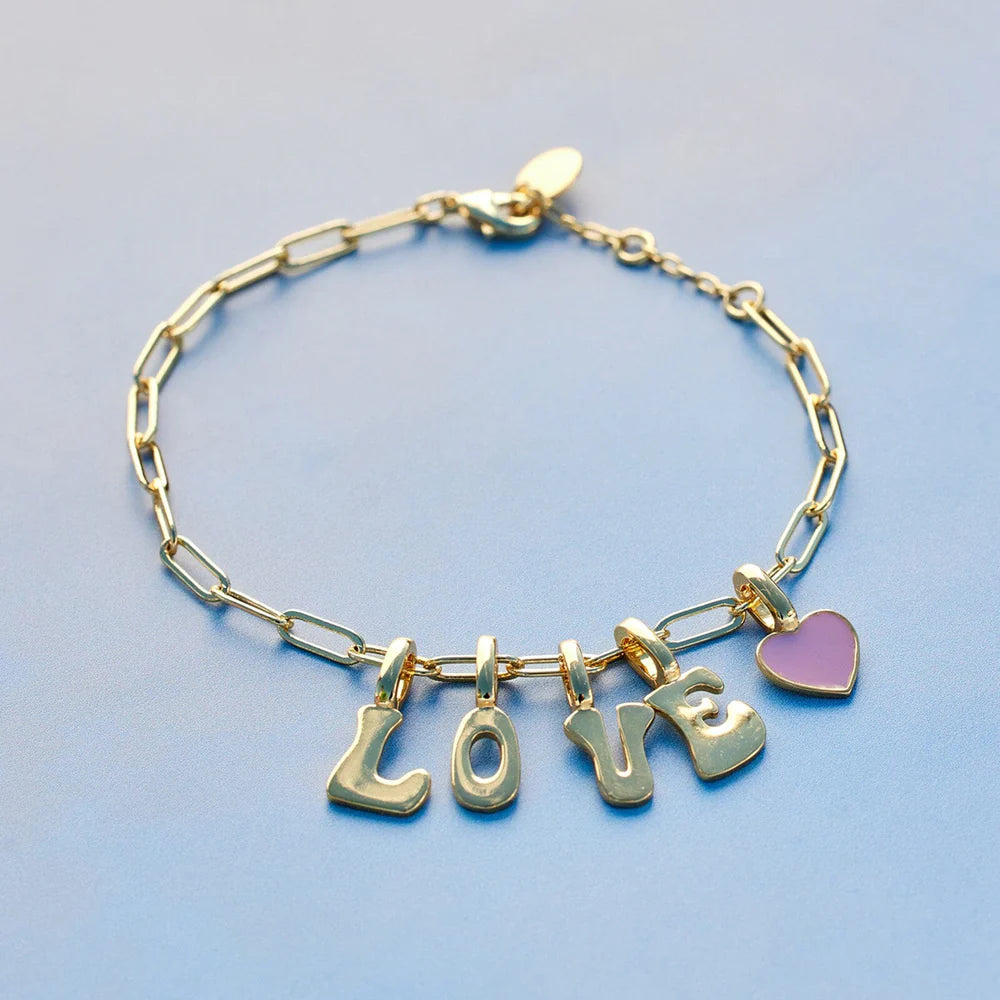 Pura Vida Harper Enamel Heart Charm