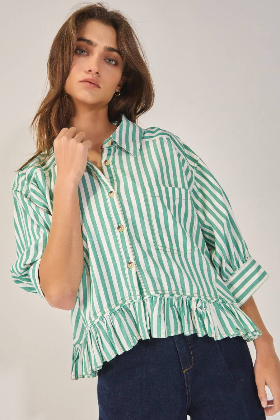 Chateau Striped Top