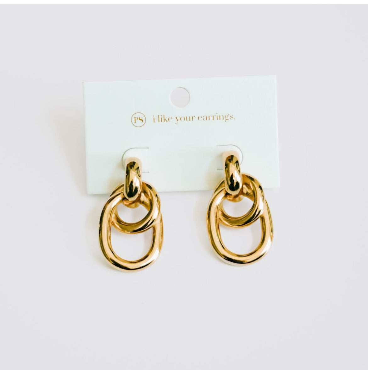 Taylor Tied Link Drop Earrings