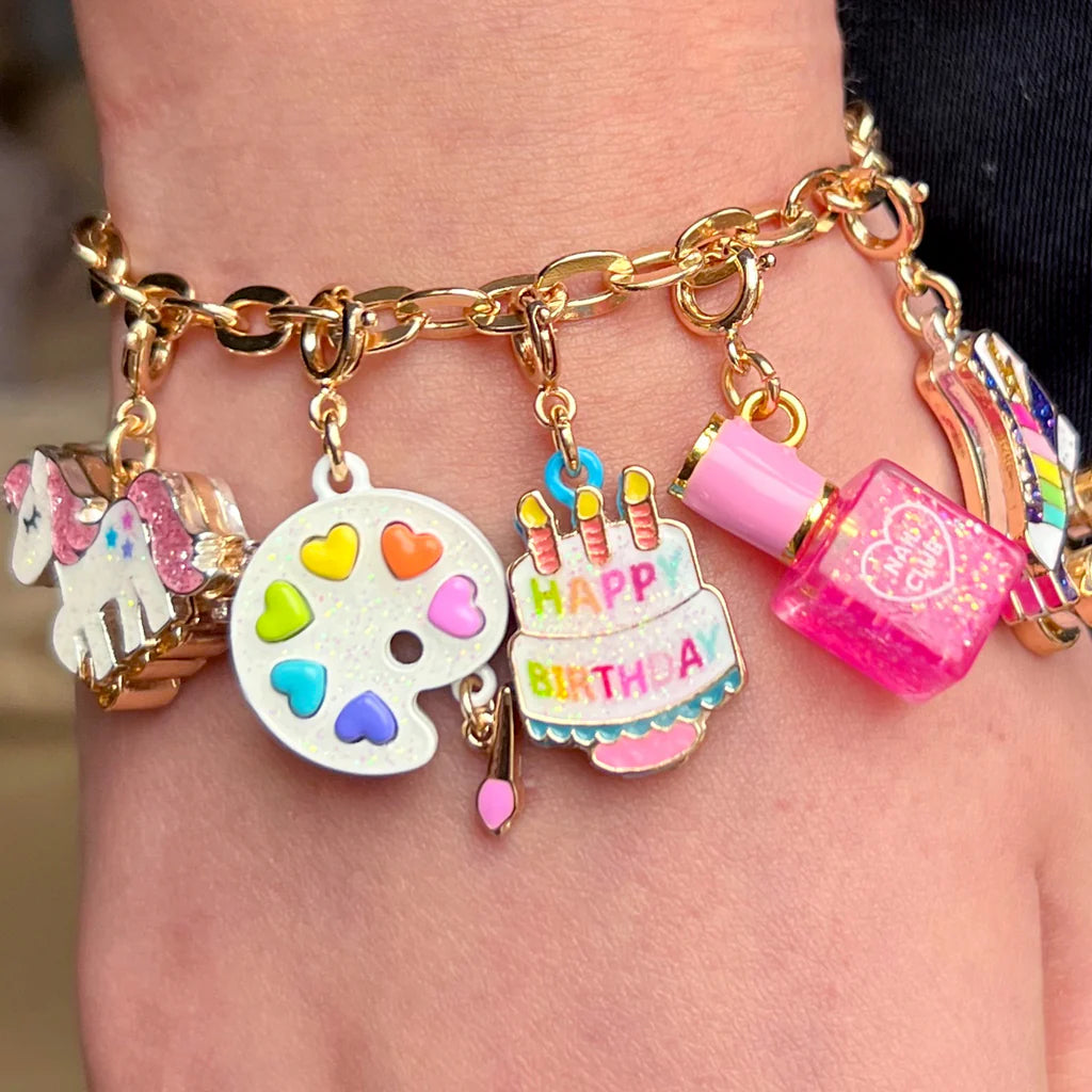 Glitter Nail Polish Charm