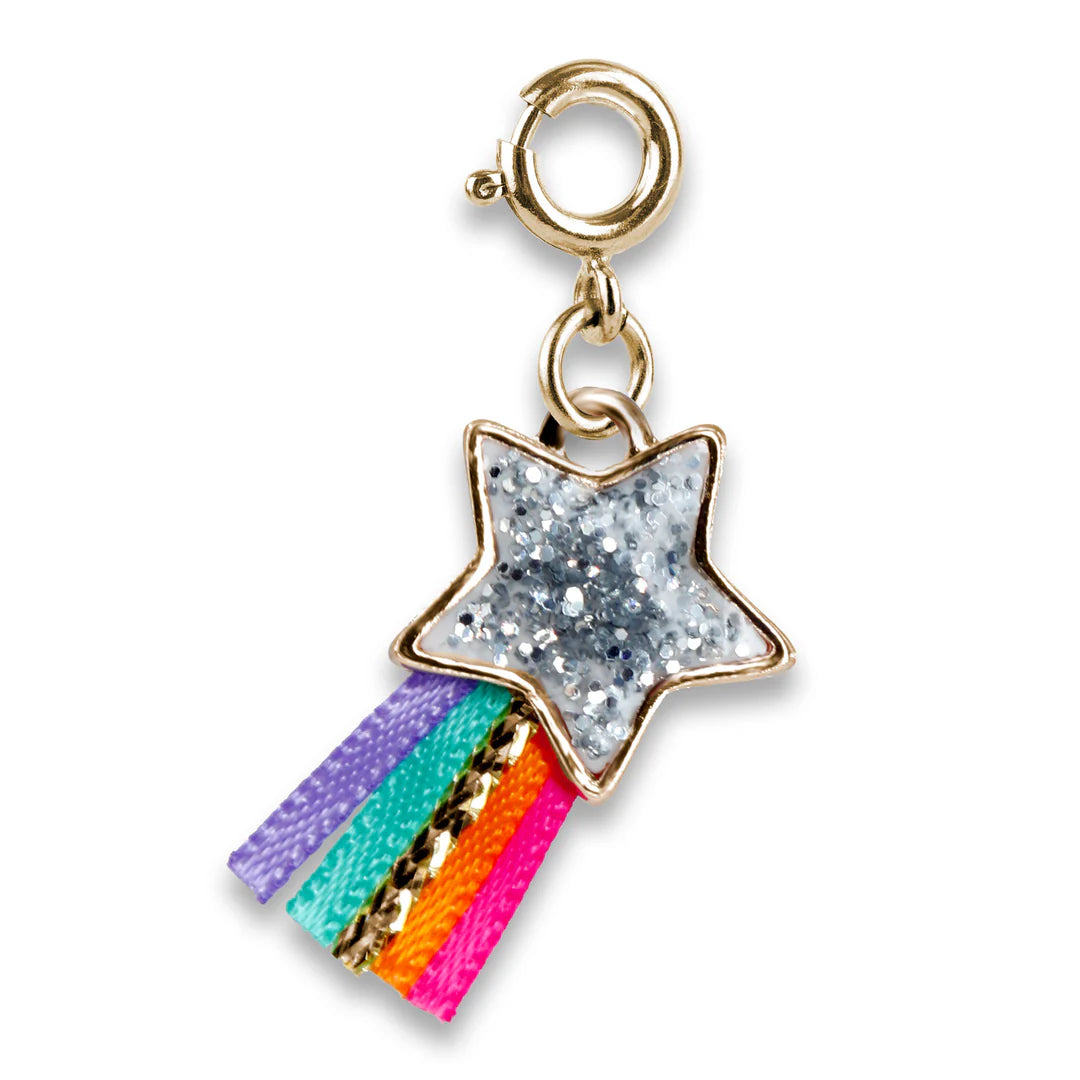 Glitter Shooting Star Charm
