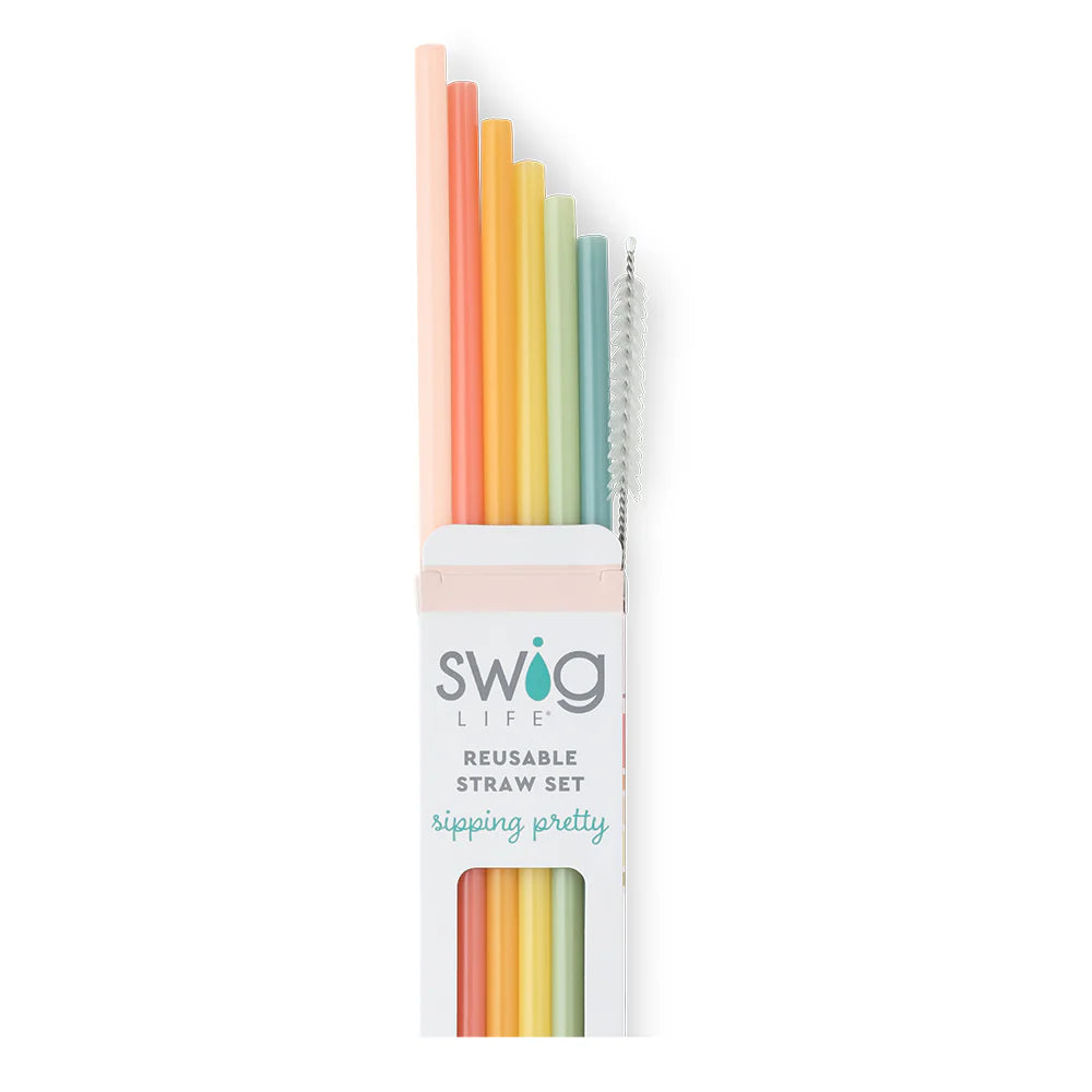 Good Vibrations Reusable Straw Set