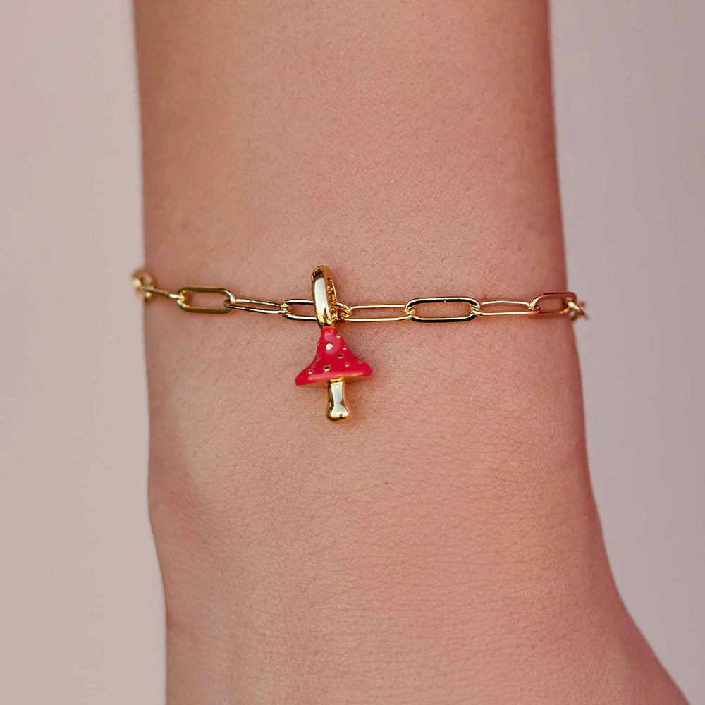 Pura Vida Harper Mushroom Charm