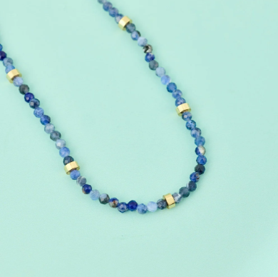 Pura Vida Surfrider Sea Stone Choker