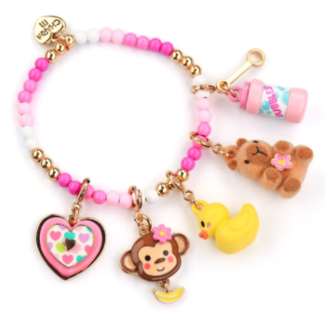 Gold Rubber Ducky Charm