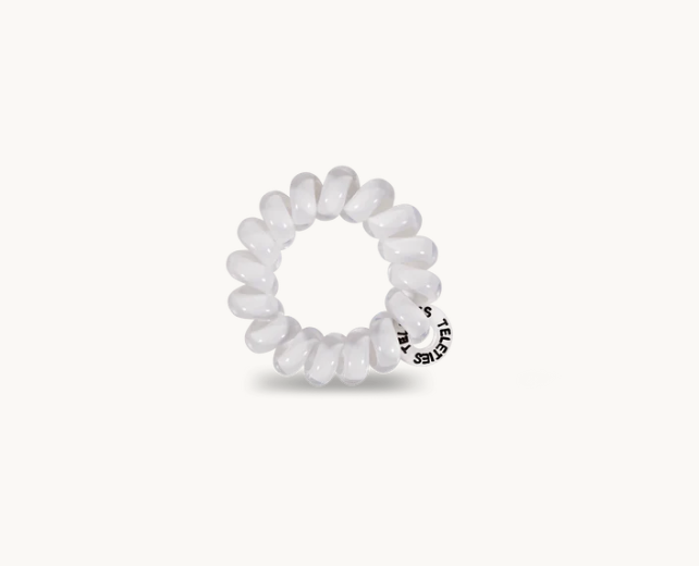 Coconut White Hair Ties