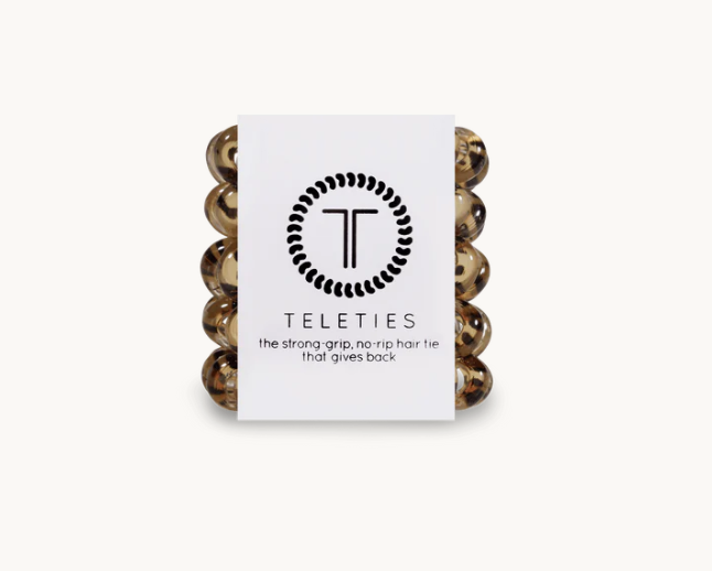 Leopard Hair Ties