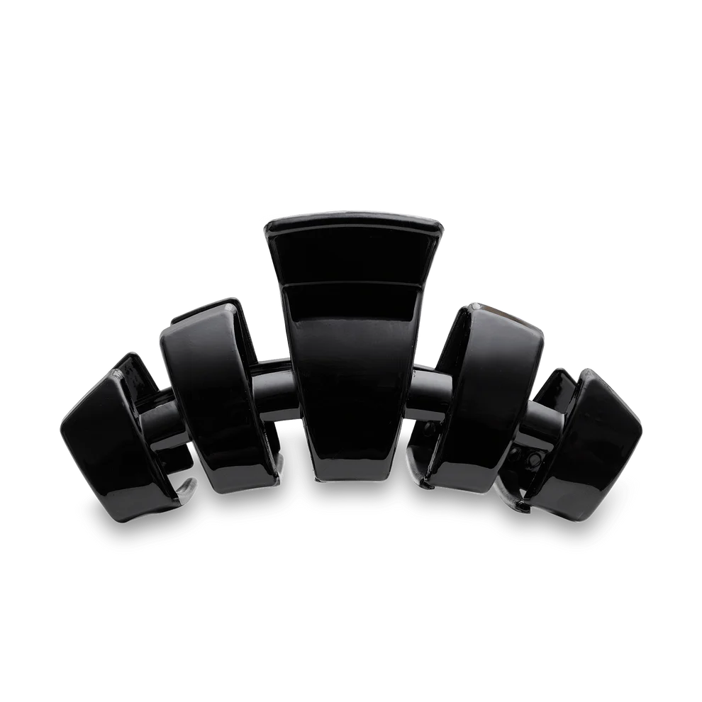 Classic Jet Black Large Claw Hair Clip