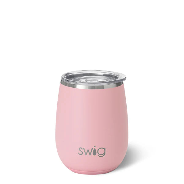 Blush Stemless Wine Cup 14oz