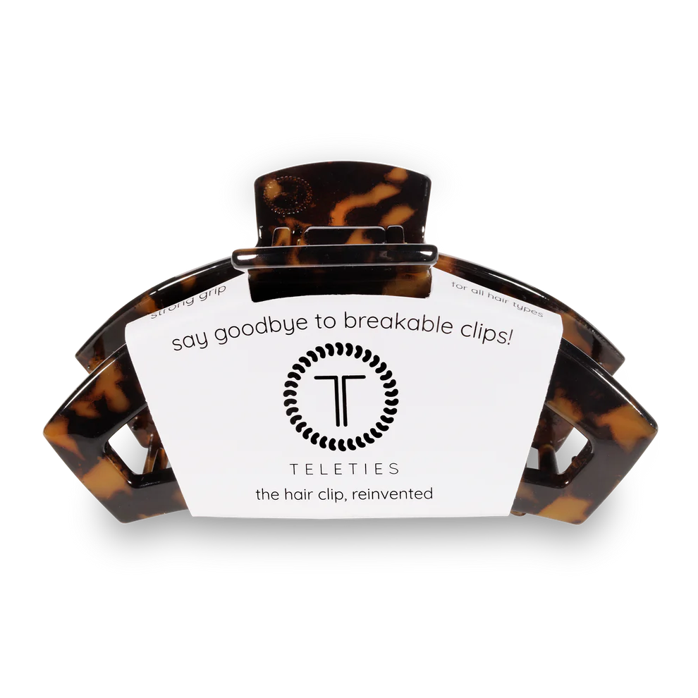 Open Tortoise Large Claw Hair Clip