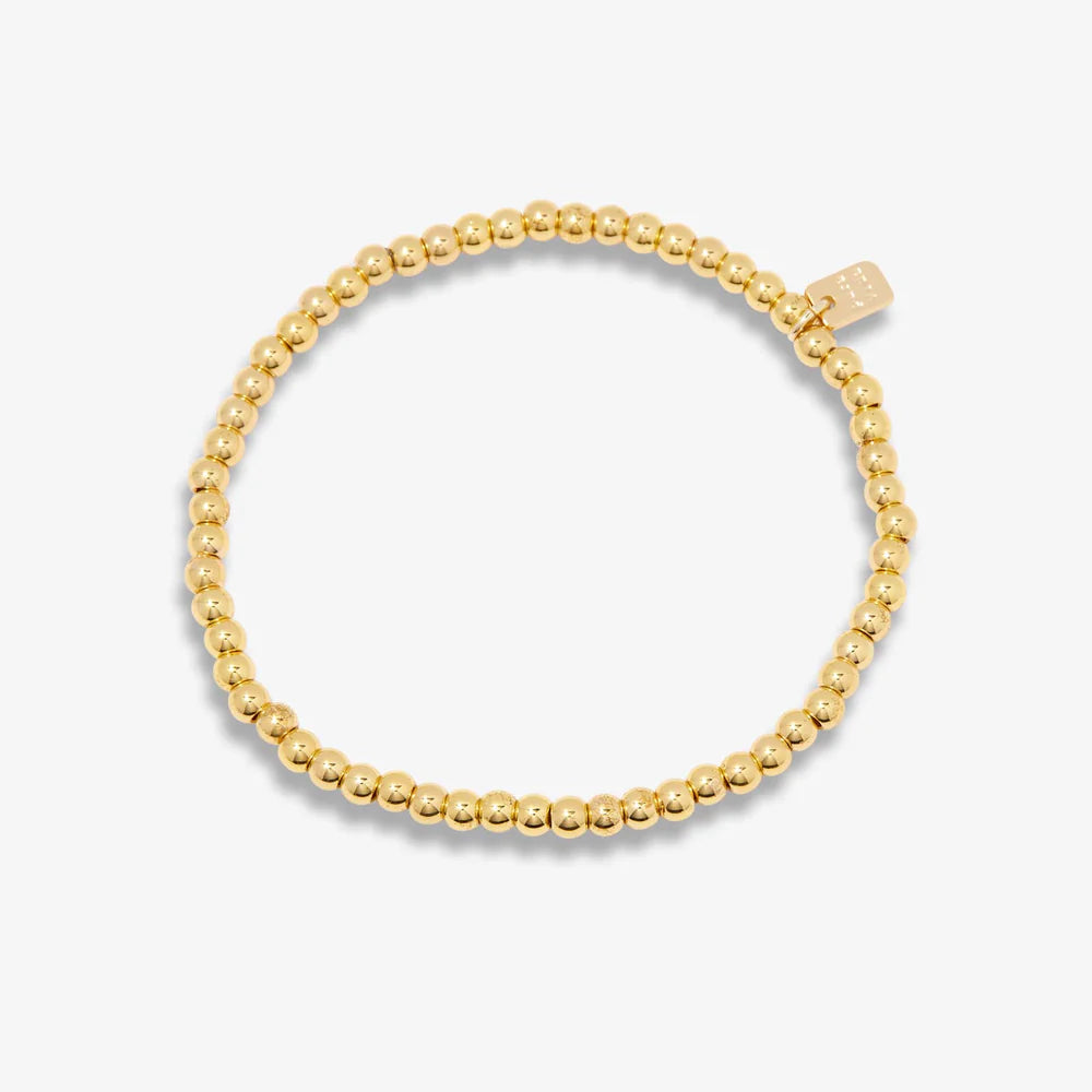 Pura Vida Harper Round Bead Stretch Bracelet