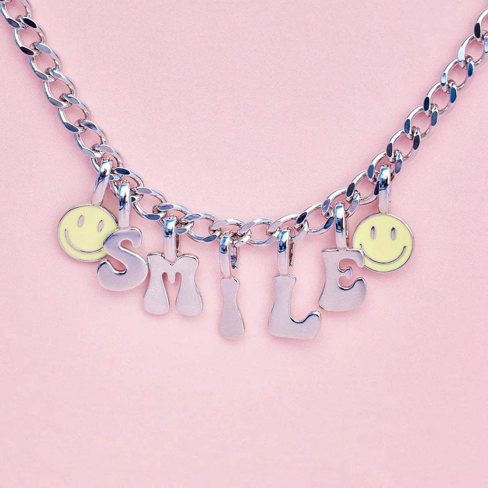 Pura Vida Harper Happy Face Charm