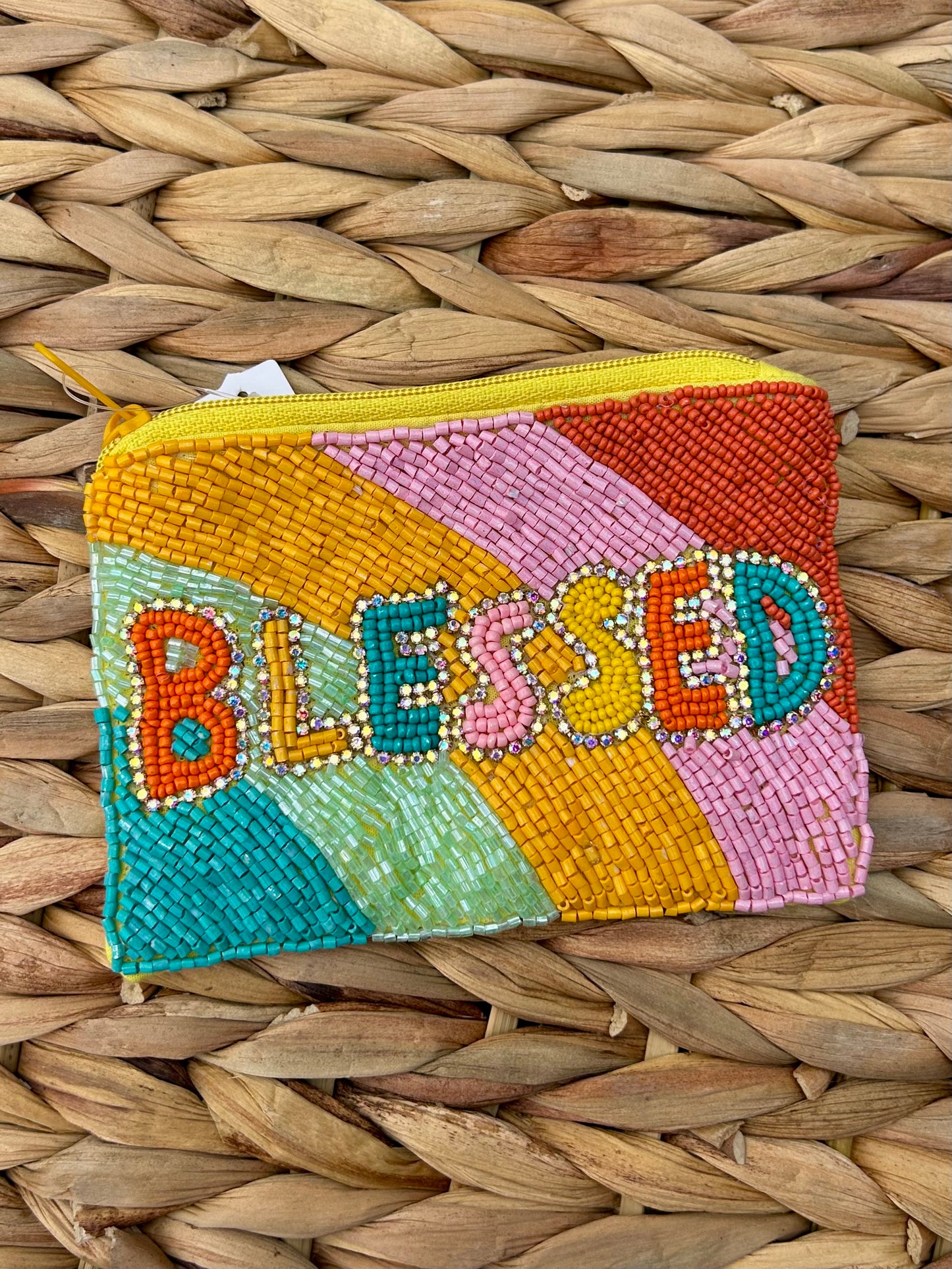 Blessed Beaded Coin Pouch