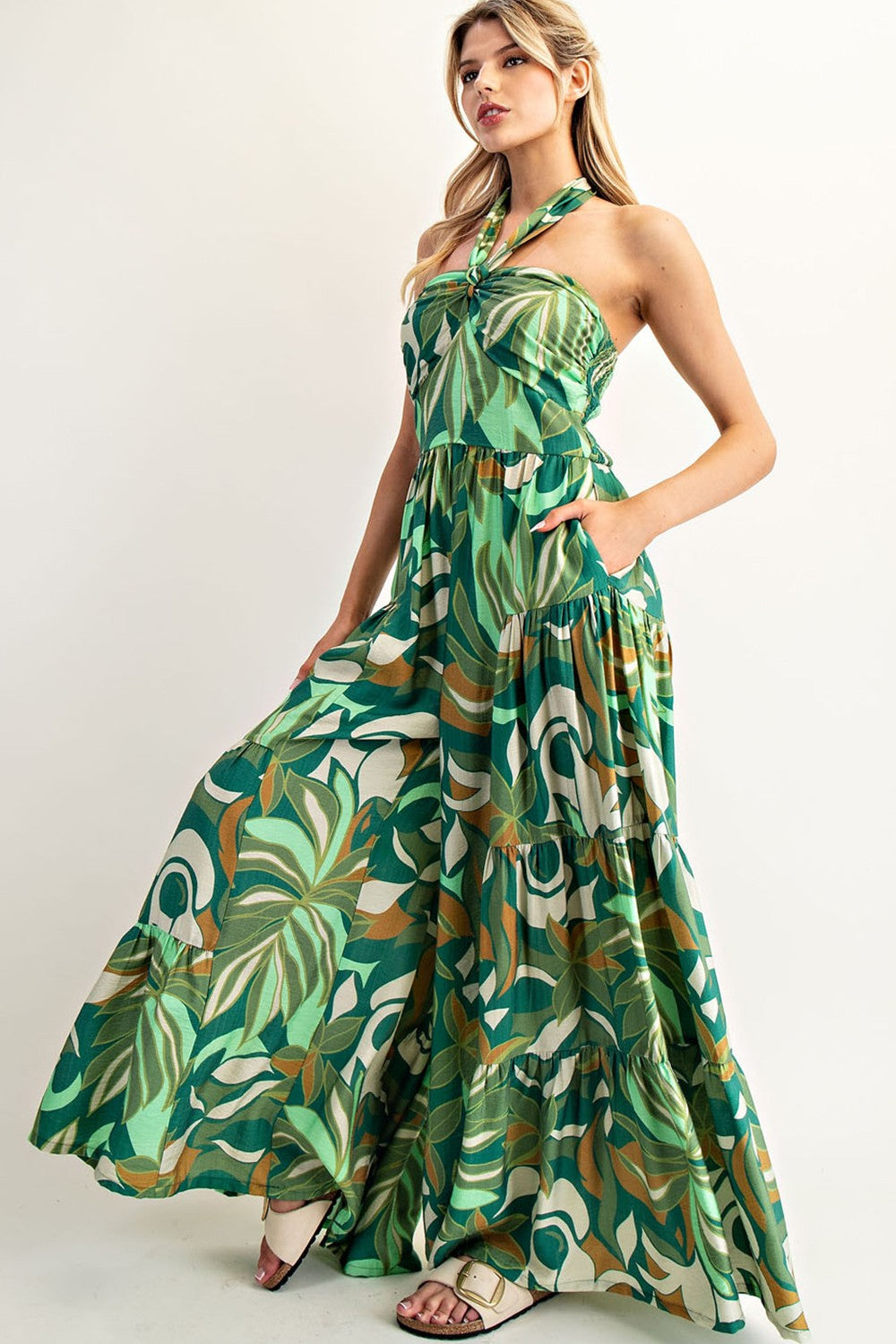 Erin Tropical Jumpsuit