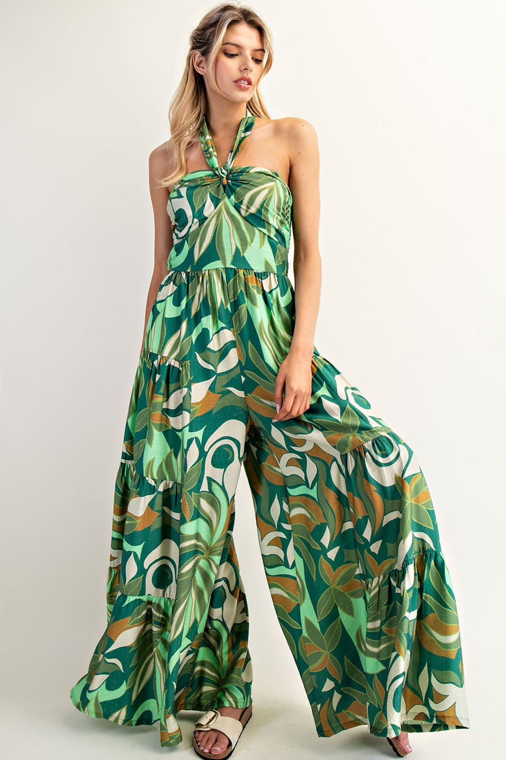 Erin Tropical Jumpsuit