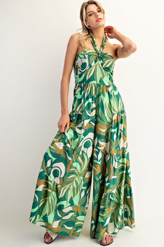 Erin Tropical Jumpsuit