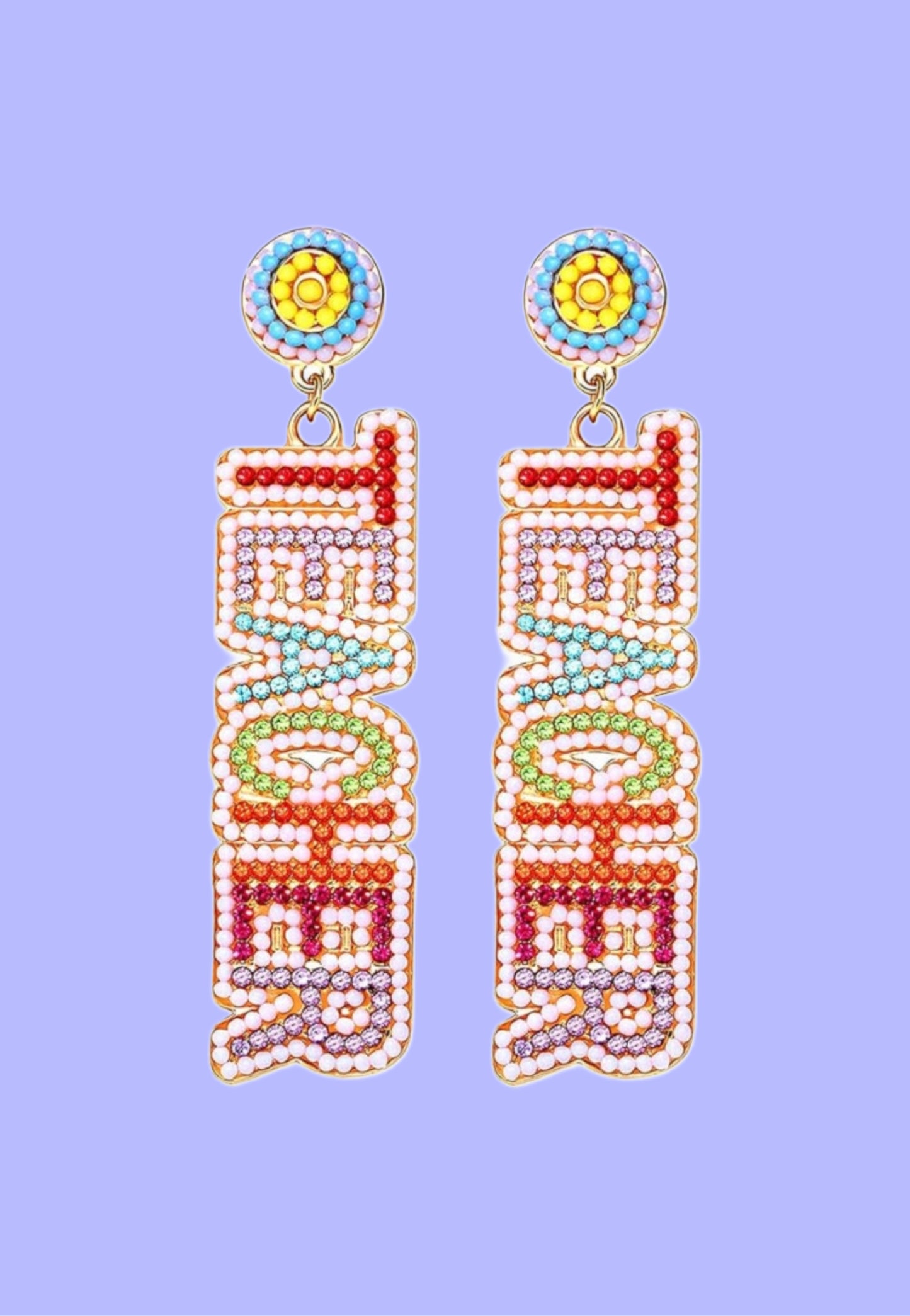 Teacher Beaded Earrings
