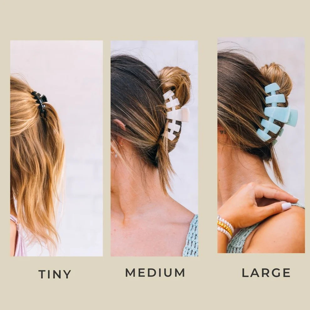 Classic Totally Turquoise Large Claw Hair Clip