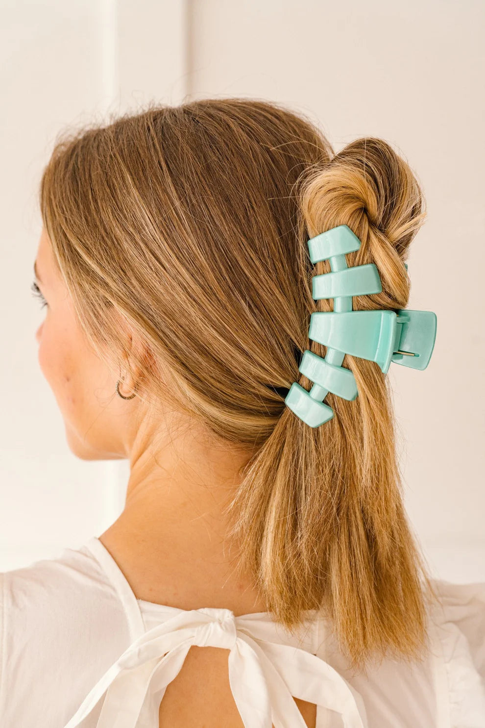 Classic Totally Turquoise Large Claw Hair Clip