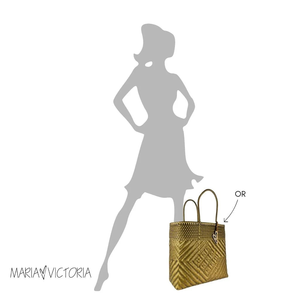 Maria Victoria Glow Black OR Tote