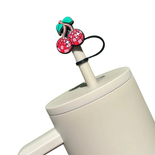 Disco Cherries Straw Topper