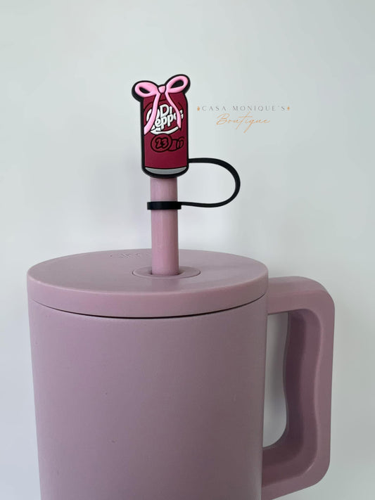 Coquette Soda Straw Topper