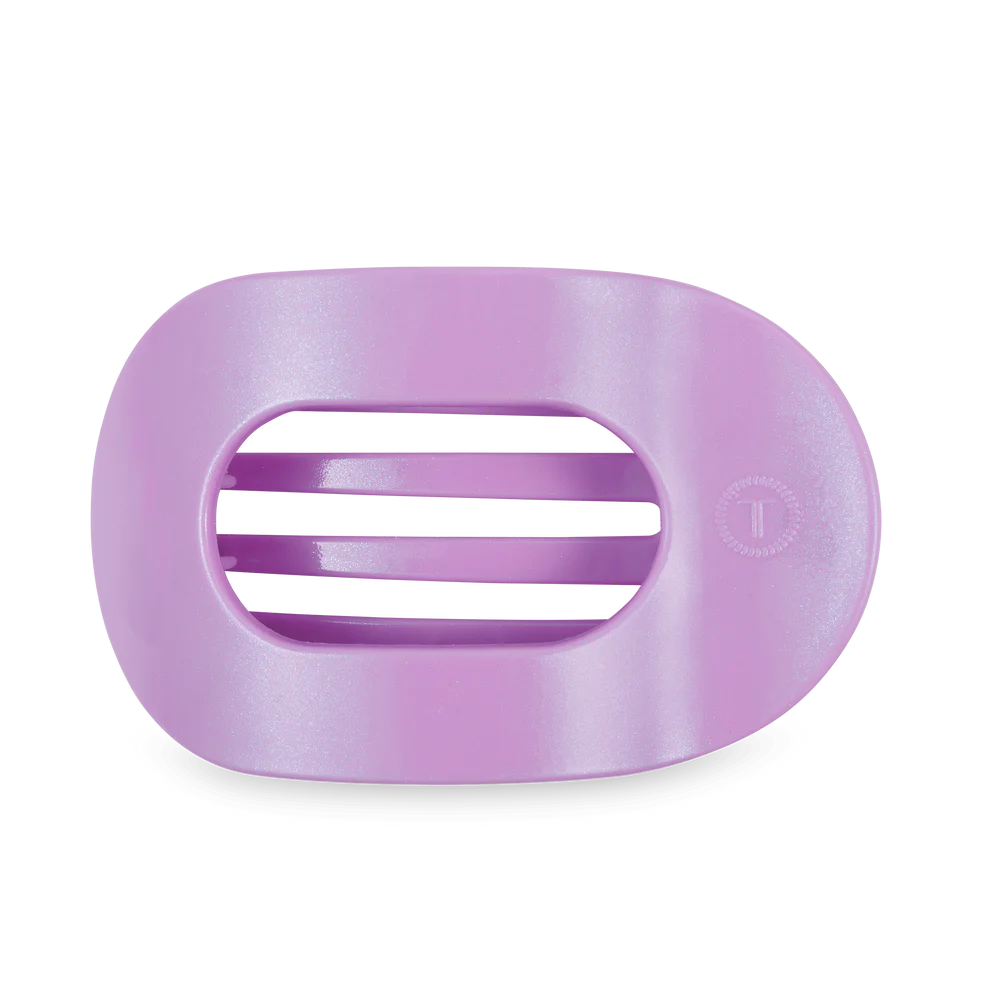Springtime Sparkle Large Flat Round Hair Clip