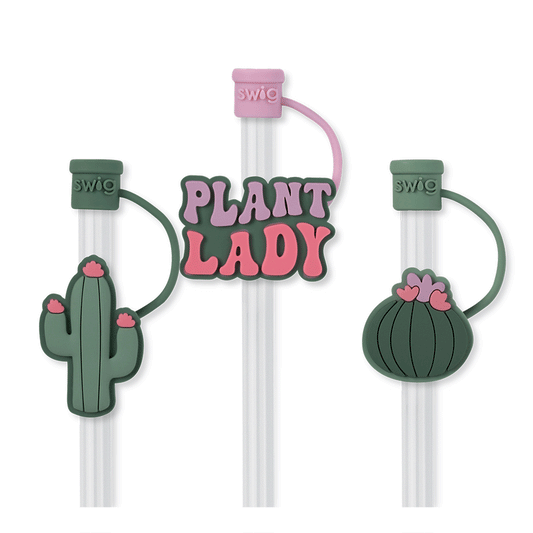 Plant Lady Straw Toppers