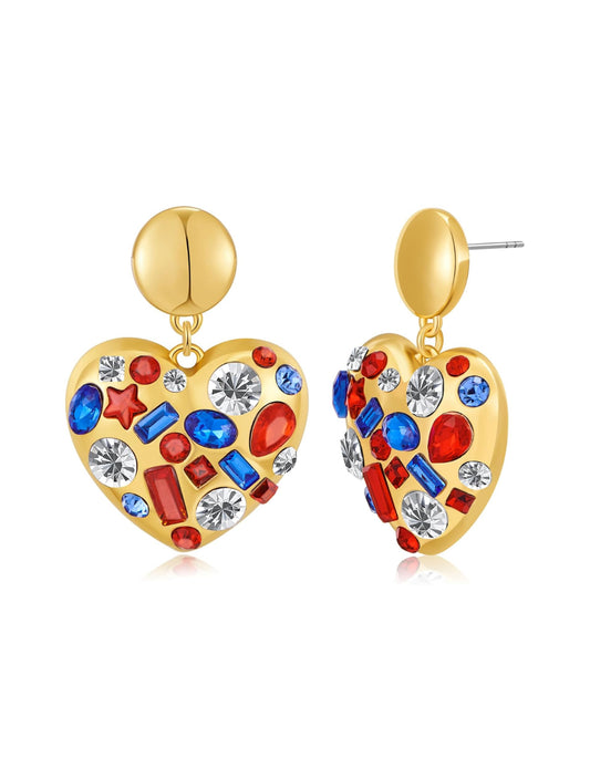 Liberty Lane Heart Earrings