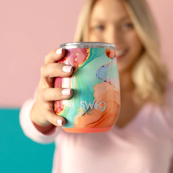 Dreamsicle Stemless Wine Cup 14oz