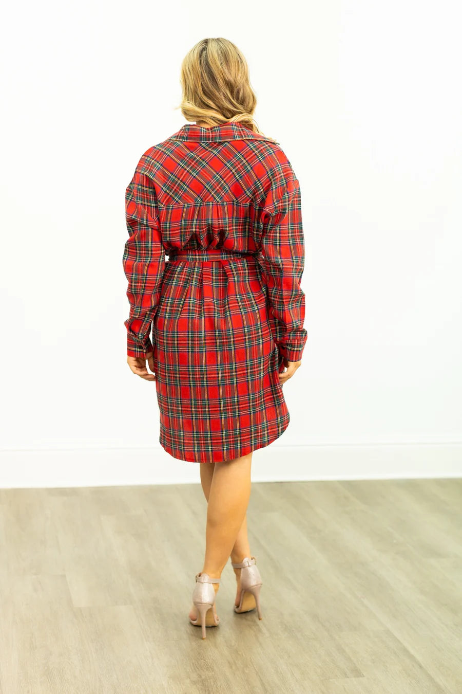 Holiday Flannel Dress