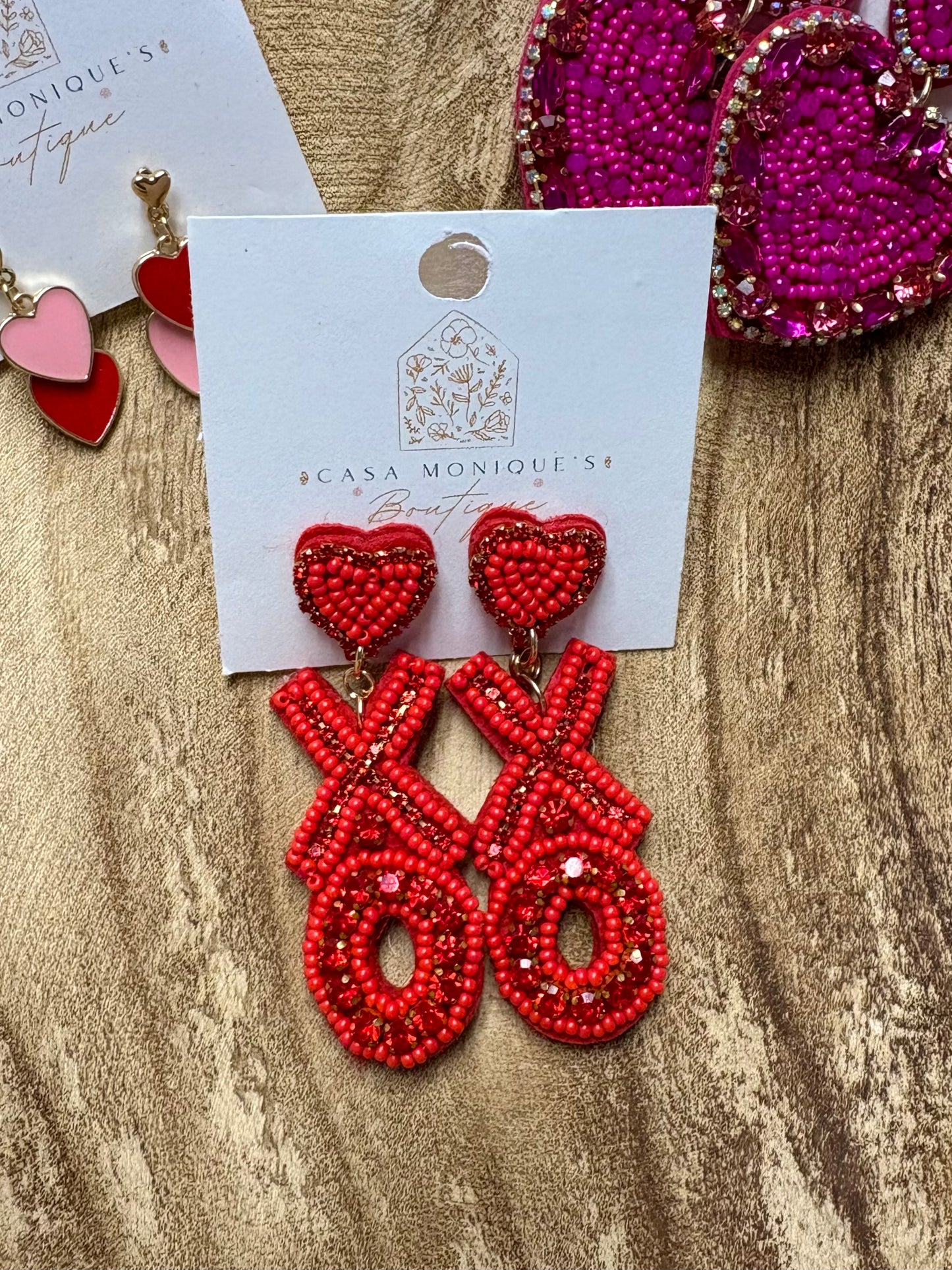 XO Valentine Earrings