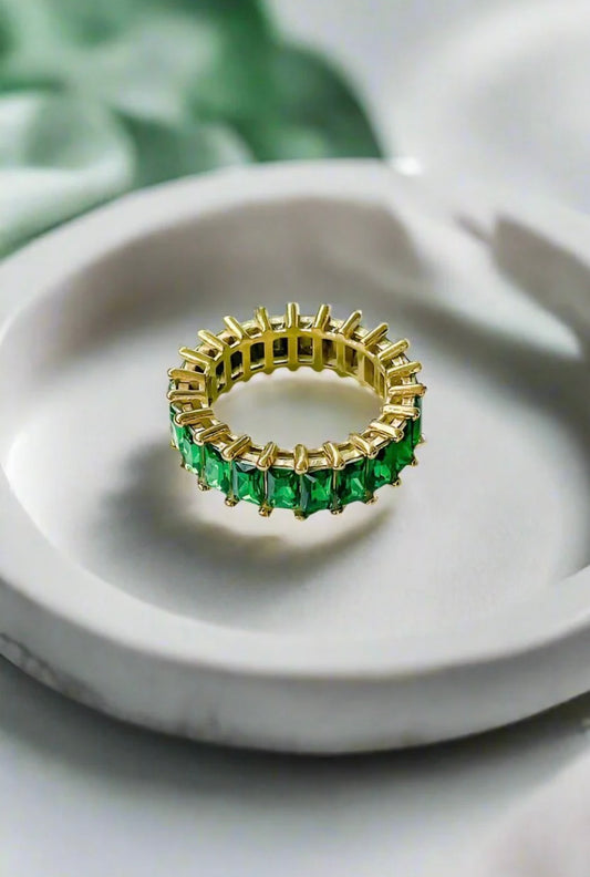 Emerald Diamond Ring