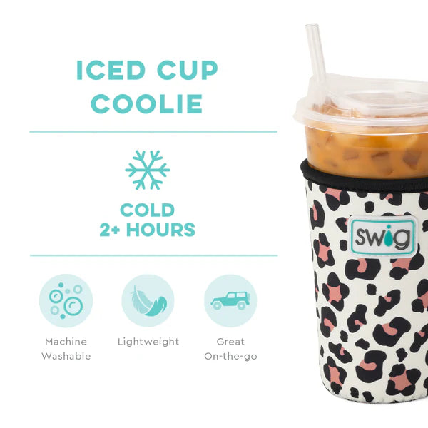 Luxy Leopard Iced Cup Coolie