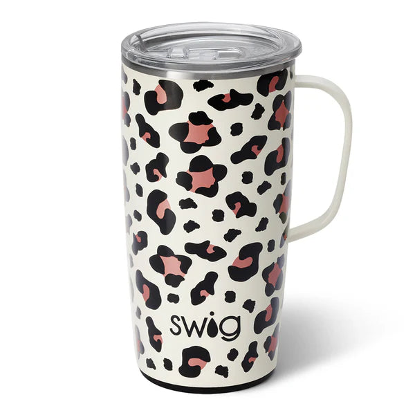 Luxy Leopard Travel Mug 22oz